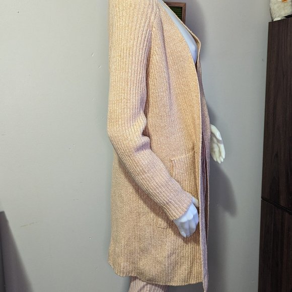 Universal Thread Long Peach Cardigan Sweater XS GUC - Picture 3 of 5
